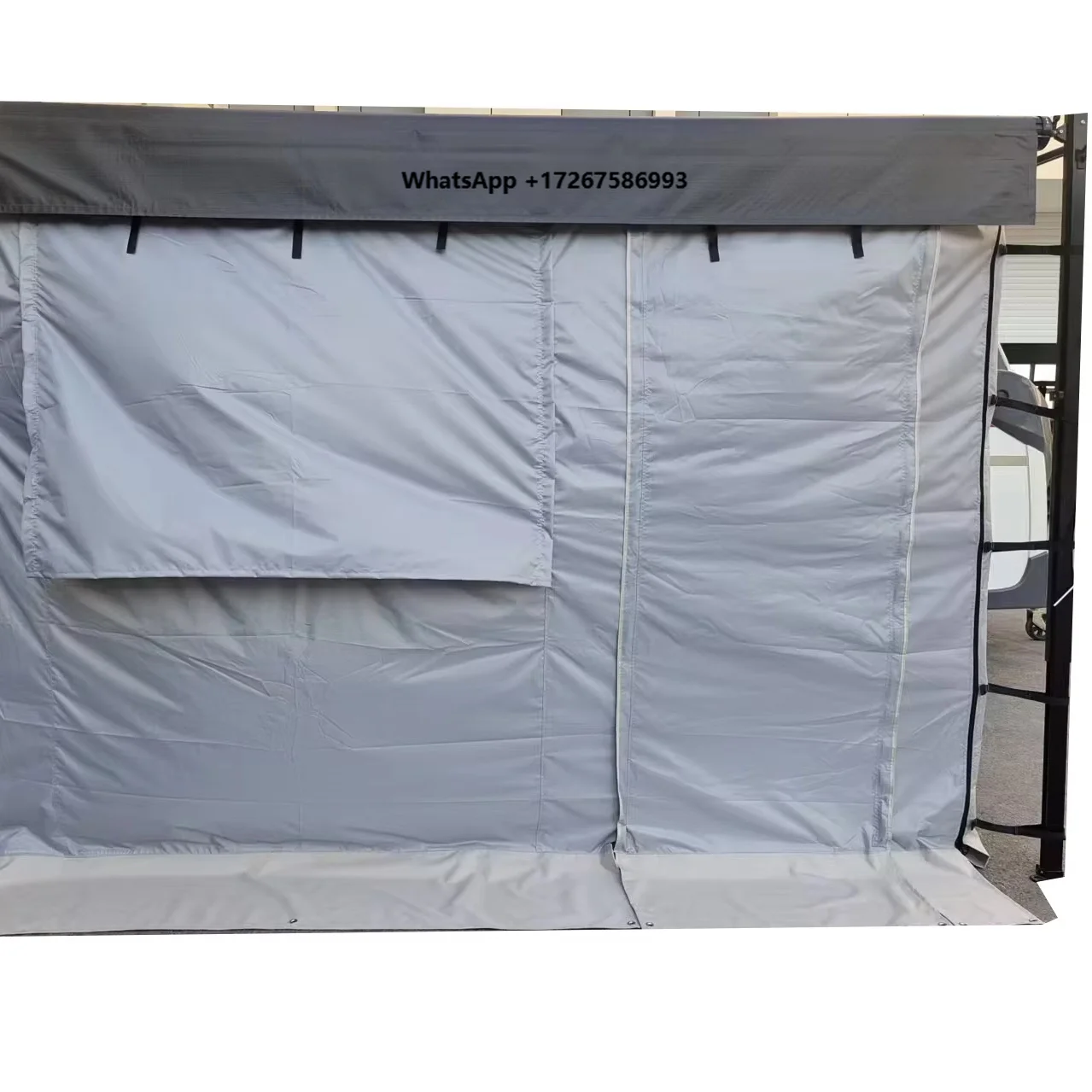 

Soleflex M02 Outdoor Camping Manual RV Waterproof Awning for Camper Van Caravan Motorhome with Side Mount