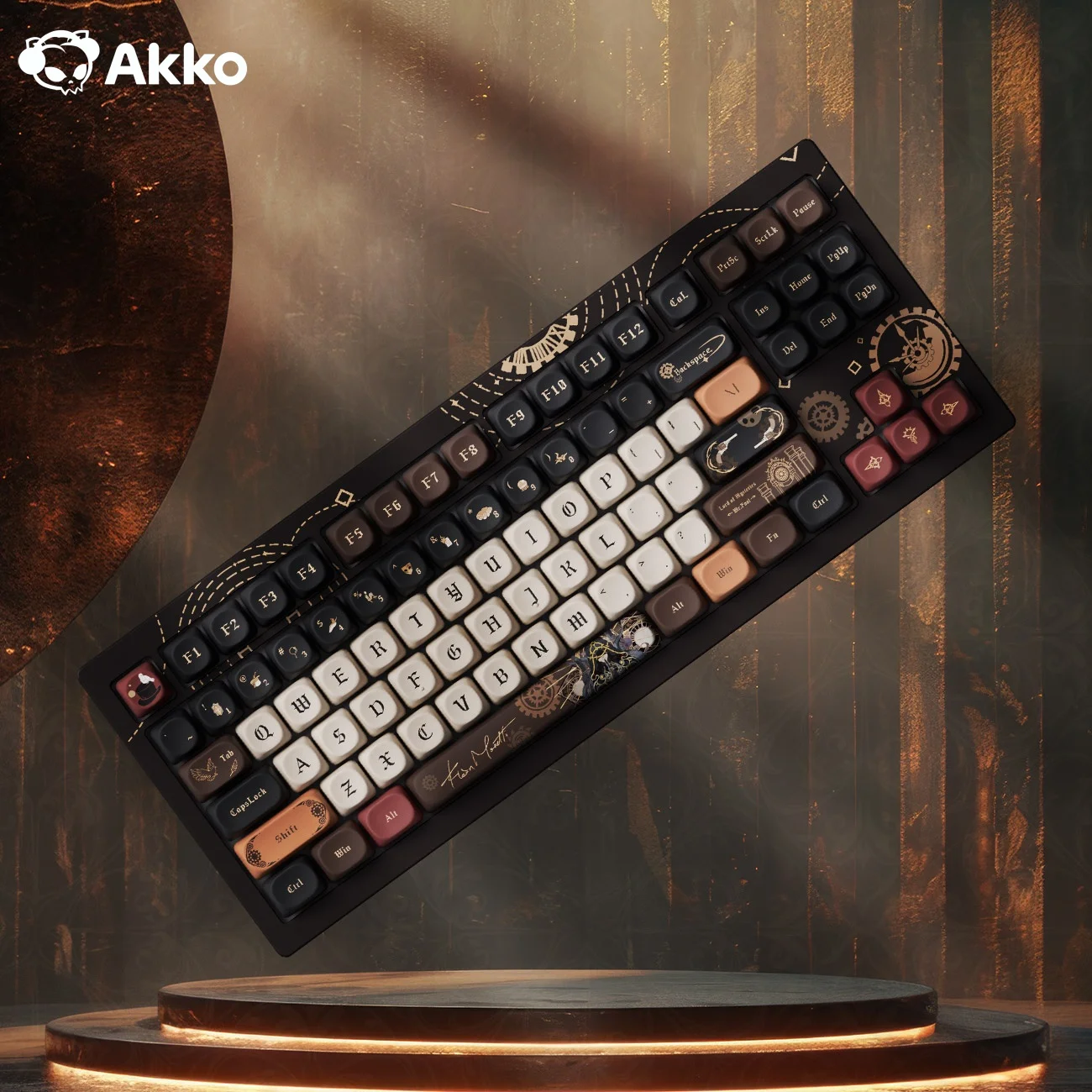 

Механическая клавиатура Akko 5087B V2 80% | TKL Layout RGB с возможностью горячей замены USB/2,4 г и Bluetooth Беспроводная пользовательская прокладка игровой клавиатуры