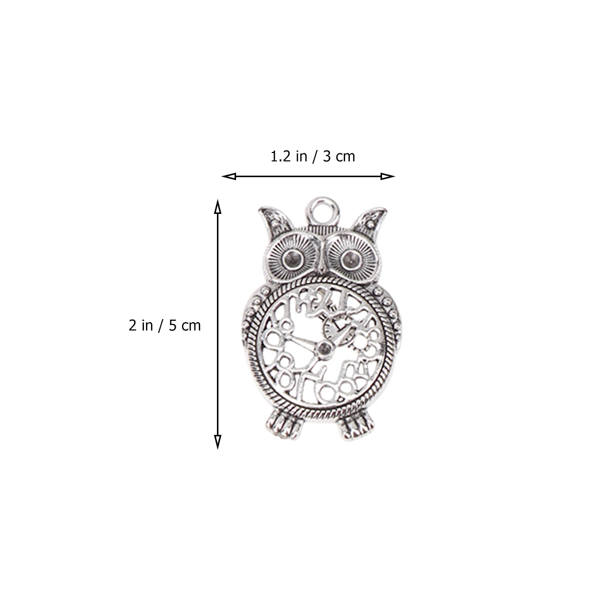 

Alloy Jewelry Accessories Mixed Style Pendant DIY Charms Alarm Clock Unique Shape