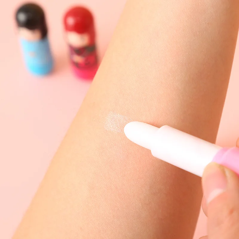 6Pcs Moisturizing Lip Balm Kimono Doll Lipbalm Lip Care Cute Kawaii  Lips Makup Fruit Flavor for Girl Party Gifts