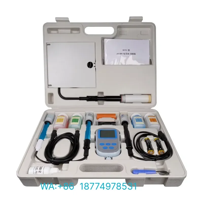 for NADE SX751 Portable PH mV Meter Multi-parameter Instrument -2-19.99pH