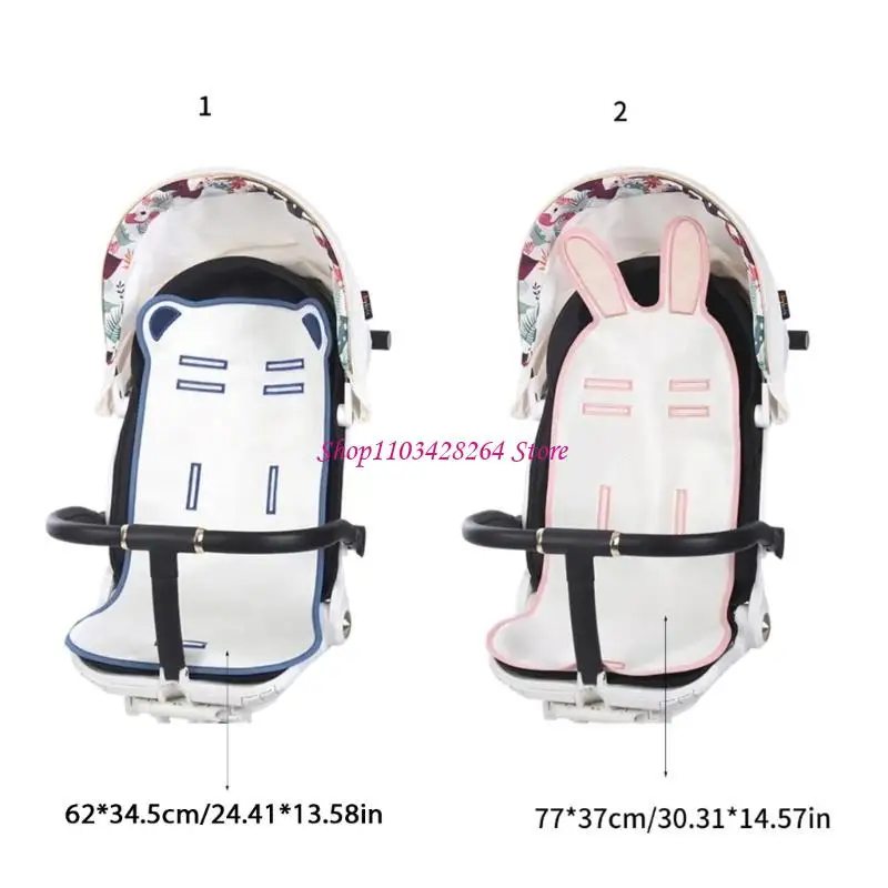 Universal Baby Strollers Cooling Mat Summer Ice Silk Car Cushion Pad