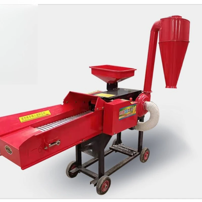 

Dual-purpose guillotine kneading machine Cattle and sheep breeding guillotine kneading machine Grass cutting machine