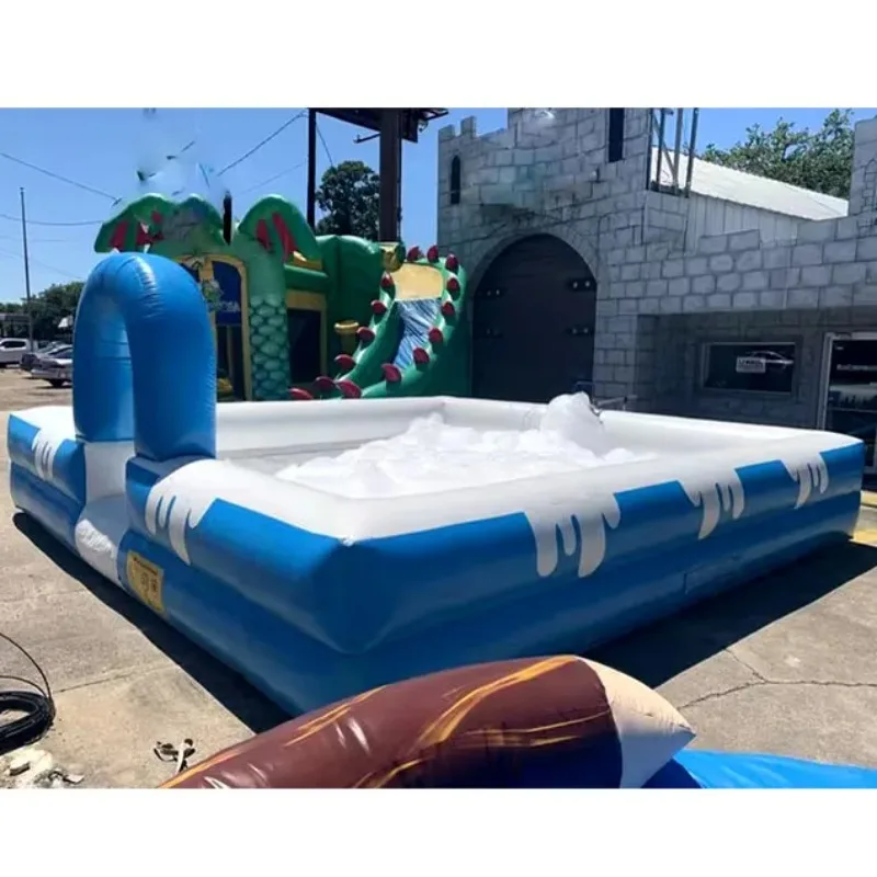 

High Quality 20x20ft Large Commercial Pvc Inflatable Foam Pit for Rental Party Events