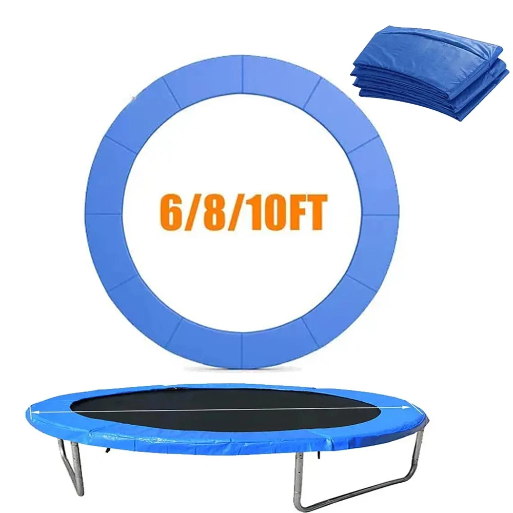 Universal Replacement Trampoline Safety Pad Mat Waterproof Trampoline Accessories Spring Protection Cover Fits 6ft 8ft 10ft