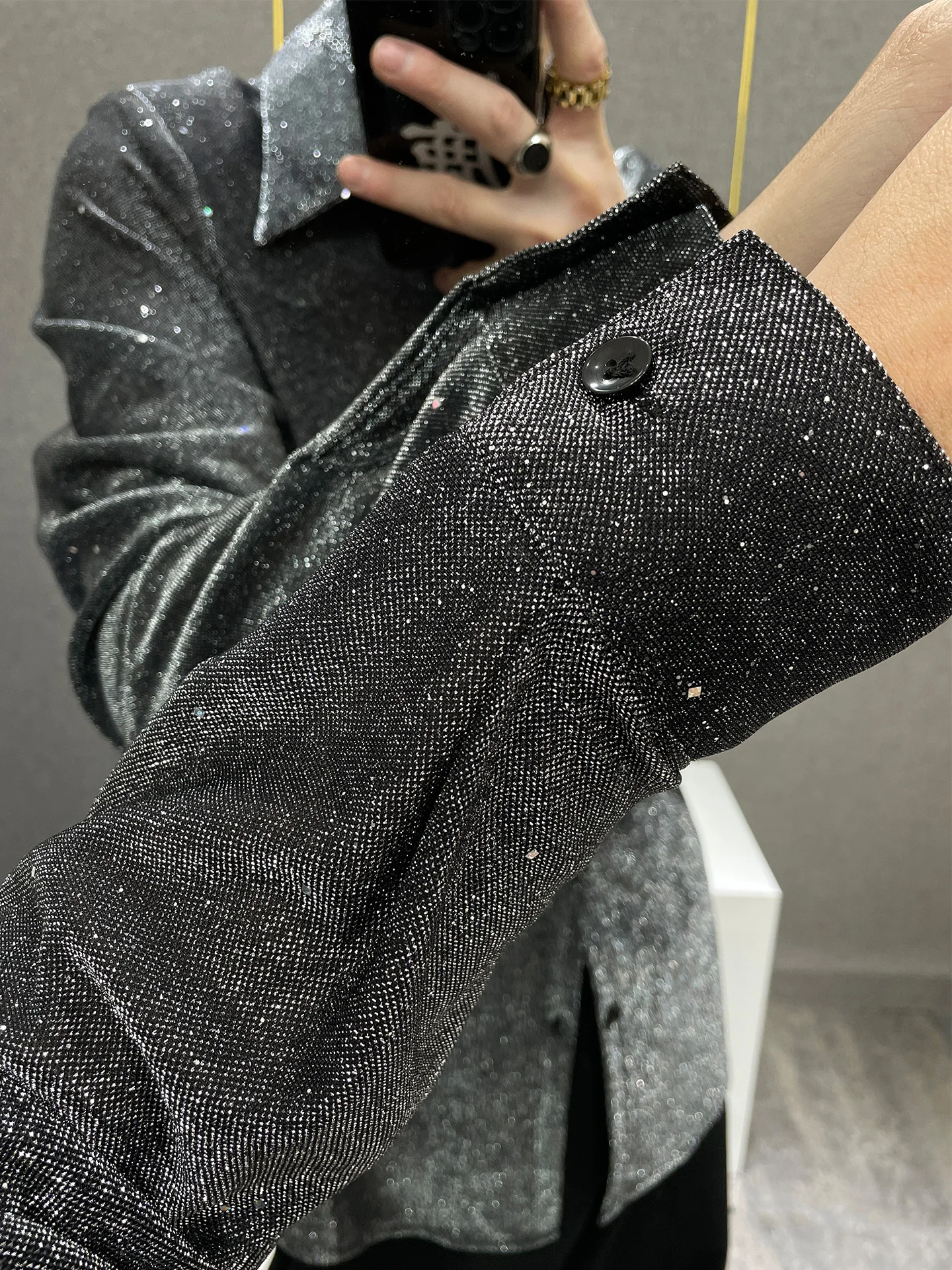 Men's Niche High-end Shirts Men's 2025 Summer New Long-sleeve Breathable Design Shoulder Shirt Male Handsome Loose Comfort Tops