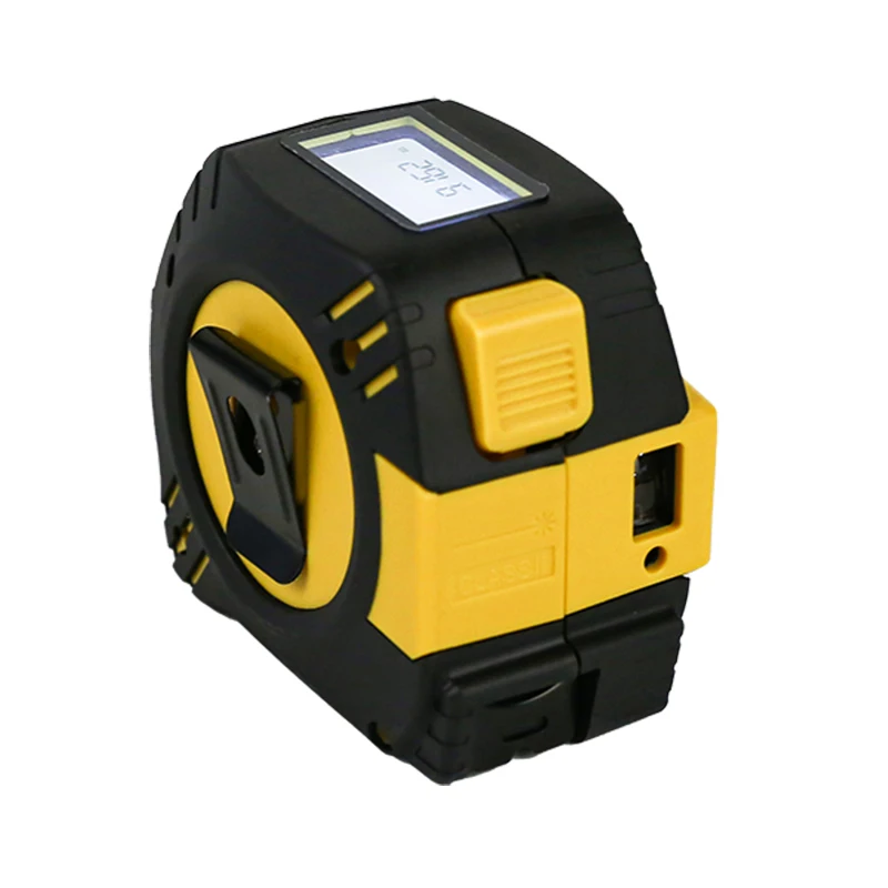 2in1 Multifunction Laser Rangefinder Rechargeable 80m 40m with 5m Tape LCD Display with Backlight Laser Tape Measure