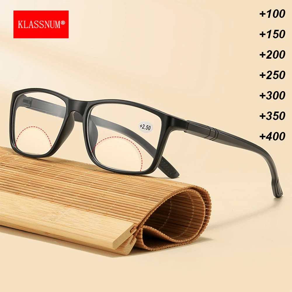 Reading Glasses for Men Smart Glasses with Automatic Adjustment  Multifocal Far Near Reading Glasses Plus Lens+1.0+1.5+2.0+2.5