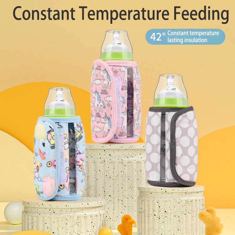 Bottle Cover Usb Charging Constant Temperature Heating Bottle Insulation Bag Bottle Cup Cover Portable Warm Milk Bag