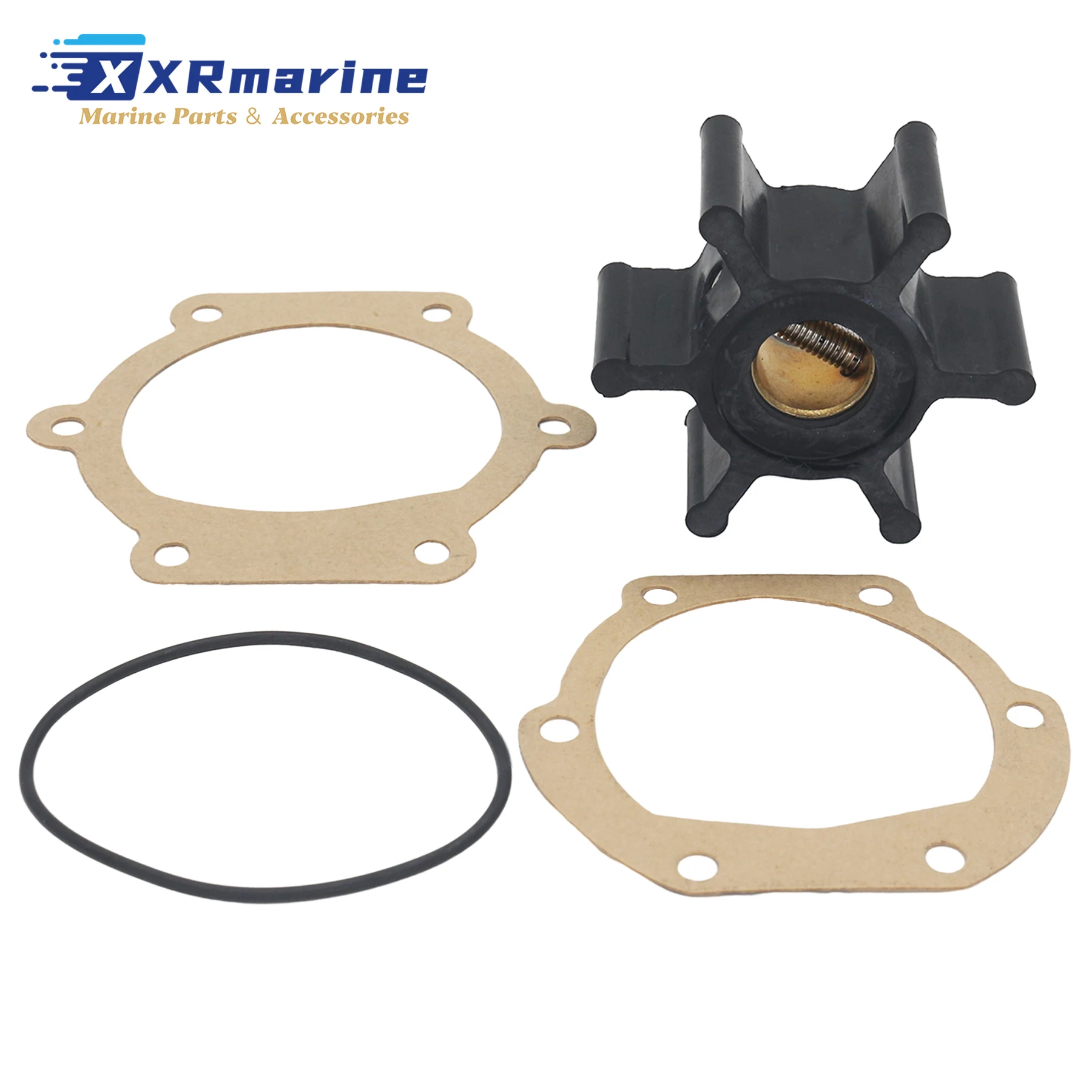 

Рабочее колесо водяного насоса 09-1026B для судовых двигателей Johnson F4 (нитрил), замена 09-1026B-9, 18-3036, 9-45702, 89520