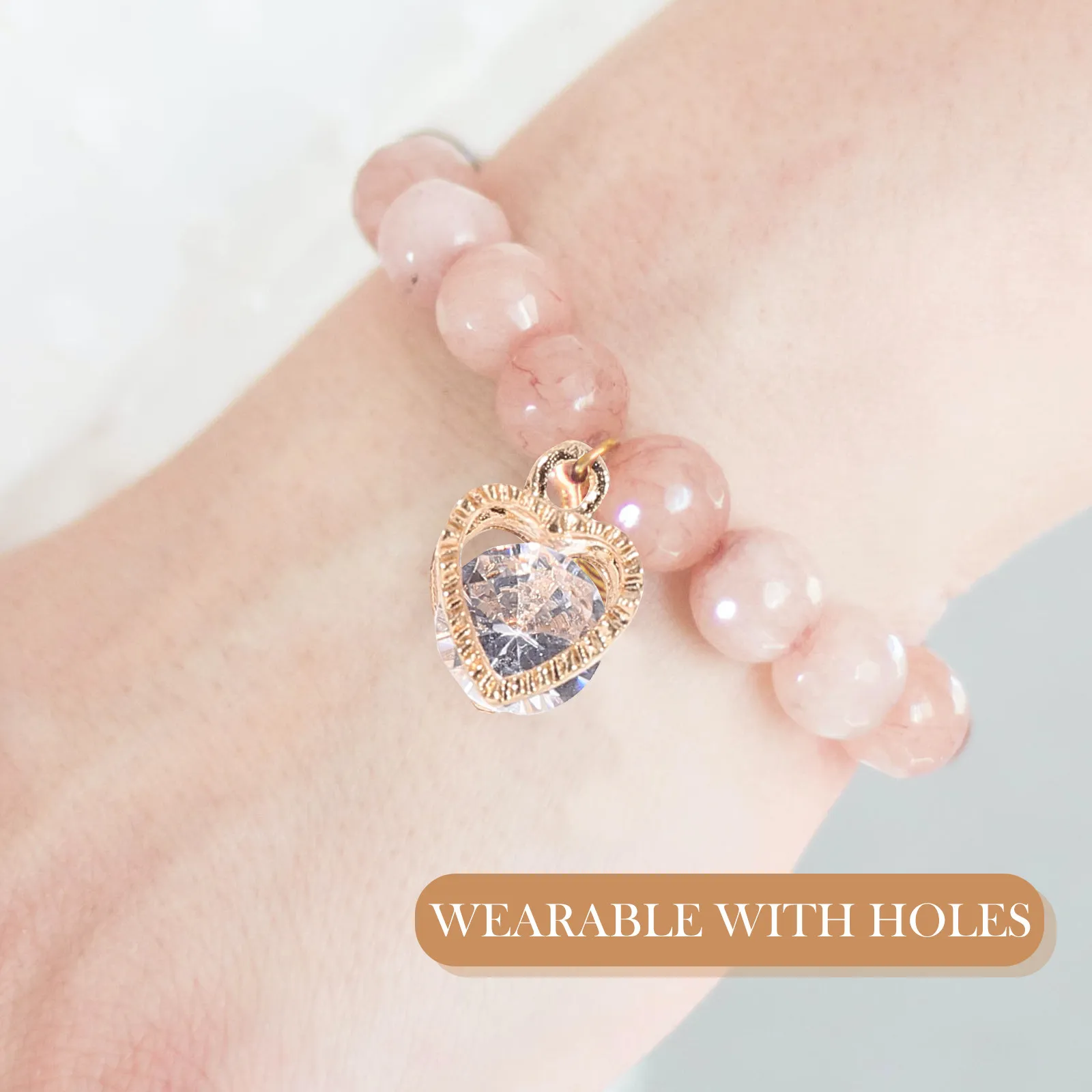 

50 шт. подвесок в форме сердца из сплава для рукоделия, изготовления украшений, аксессуаров для сумок, декора костюмов, легкие комплектующие для поделок из сплавов