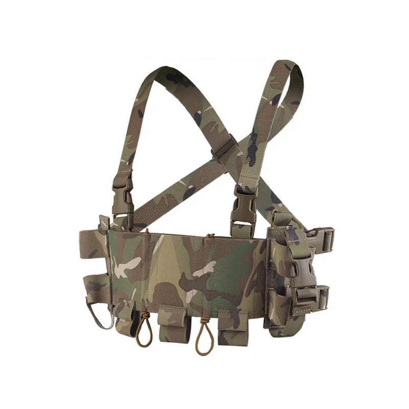 

Tactical Tom SS style combat chest hanging vest, outdoor hiking, mountaineering, anti slip, concealed, lightweight protection