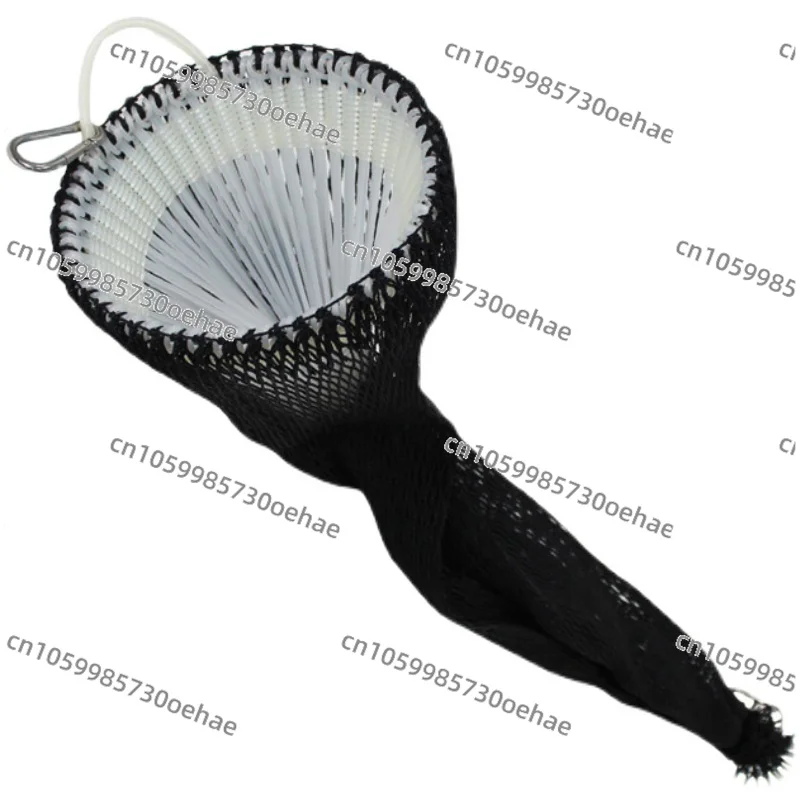 Nylon Material Bold Enlarged Diving Fishing Pack Fish Net Pocket Fish Protection Underwater Net Bag Strong and Durable