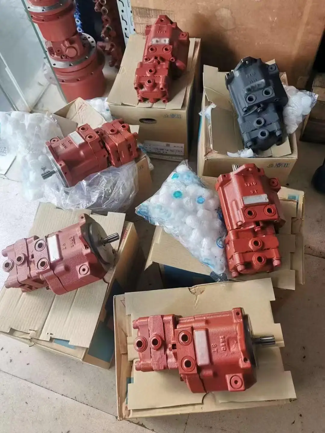 Hydraulic Main Piston Pump for JCB 8008 8010 8020 8030 8045 8050 8060 8080 ZTS CTS Mini Excavator Spare Parts