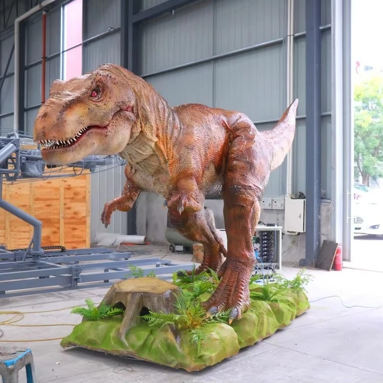 Jurassic Dino World Amusement Park High-quality  izable animation Tyrannosaurus rex three modes can interact