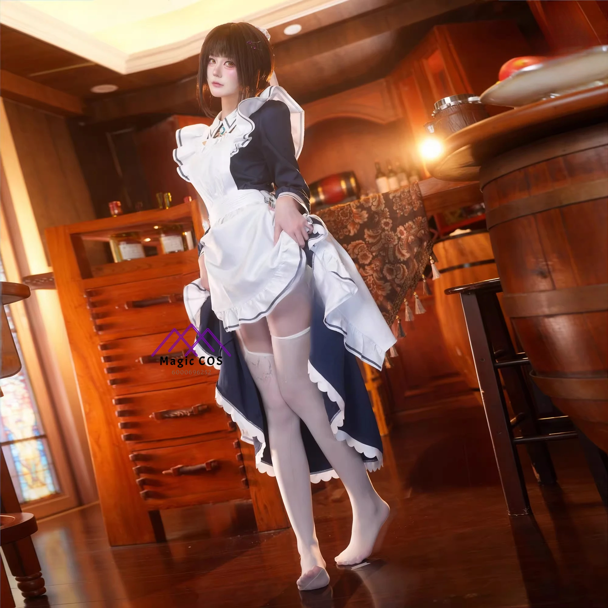 

Game Cafe Stella To Shinigami No Chou Cosplay Costume Anime Shiki Natsume Role Playing Dress for Women Adult Comic Con Party