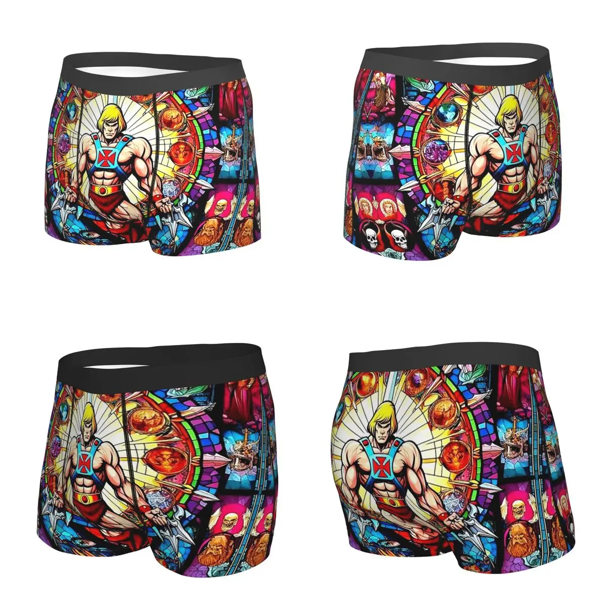 Calzoncillos Boxer, pantalones cortos, tengo el poder, bragas He-Man, ropa interior ventilada para hombre, regalo para novio