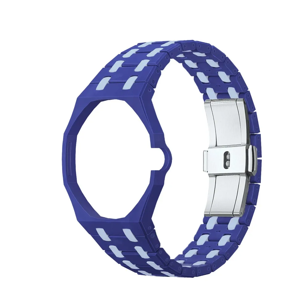 Bioceramic Case+Strap for Swatch X AP Royal Pop Pocket Watch Changer To Wristband Modification Kit Royal Pop Comfortable Correa