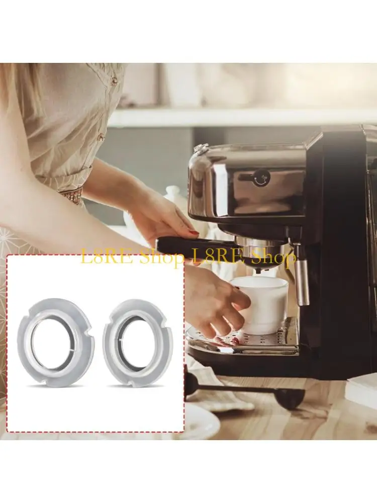 L8RE 1/2Pcs Silicone Brew Head Gasket 51mm for Coffee Machine Seal Service