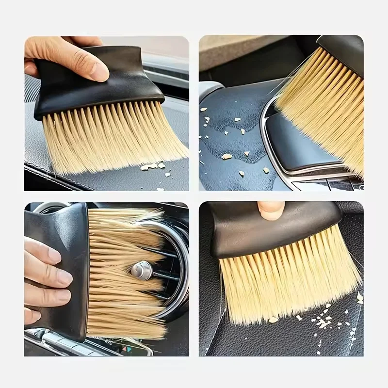Car General Model Brush Instrument Board Outlet Outlet Body Interior Decoration Dust Brush Clean Hair Brush Four Seasons image 5