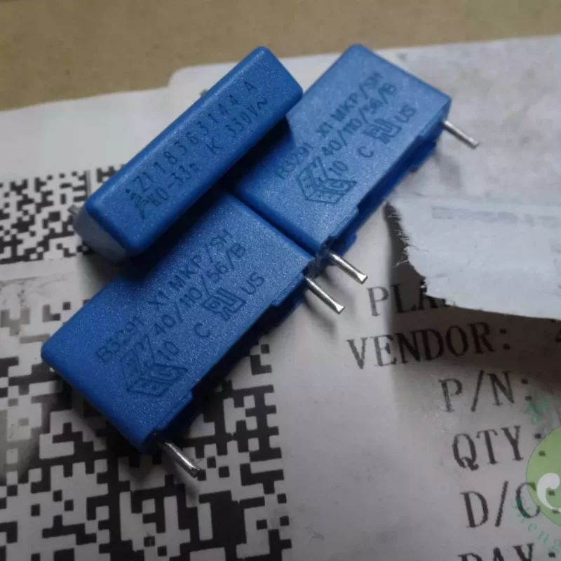 10pcs-100pcs EPCOS 0.33uf/520v 330nf u33 334 Curved Pin New Thin Film Capacitor B32672Z5334K