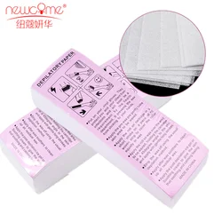 100pcs Removal Nonwoven Body Cloth Hair Remove Wax Paper Rolls High Quality Hair Removal Epilator Wax Strip Paper Roll