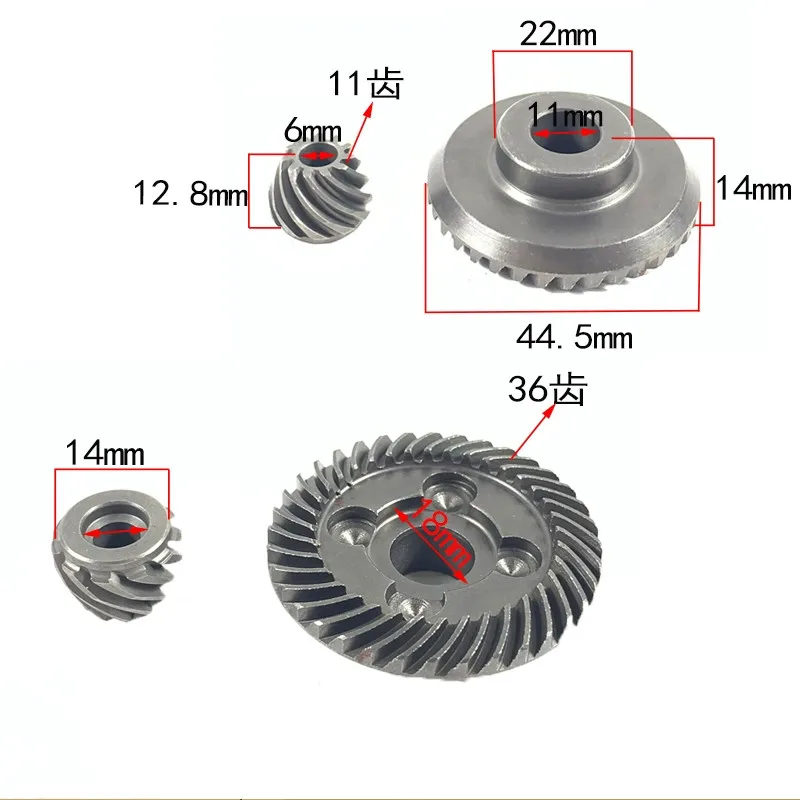 ترس طاحونة الزاوية مناسب لملحقات أدوات الطاقة بحجم المطحنة هيتاشي G10SS G10SF2