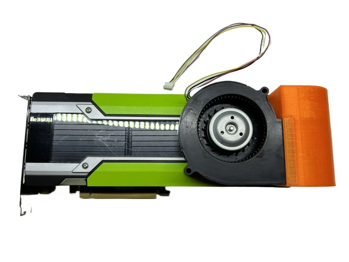 Special Active Cooling Mod Kit for NVIDIA for Tesla M40 GPU