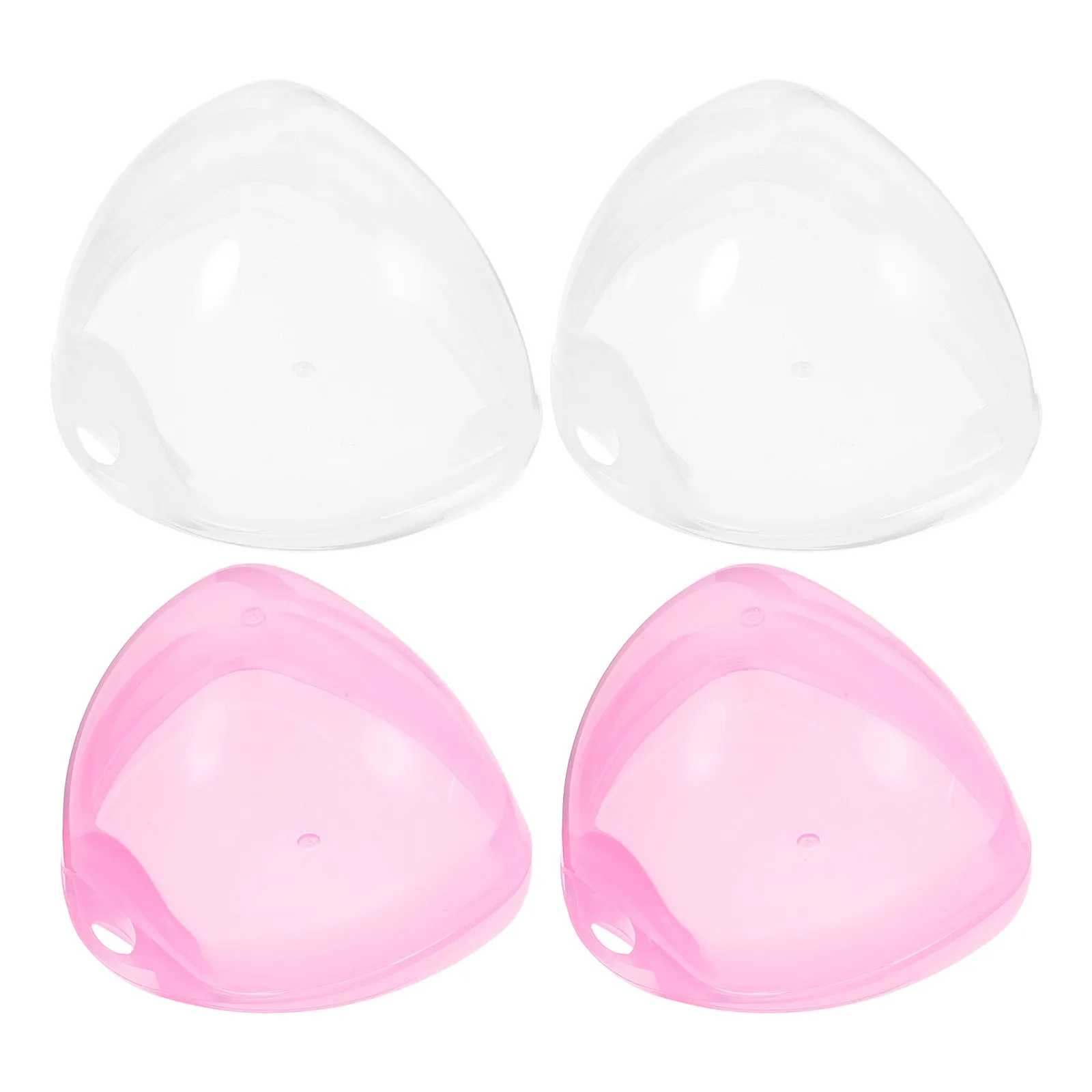 4Pcs Baby Pacifier Case Portable Holder Box Travel Storage Container Clean Convenient Musthave Pacifier Holder Case