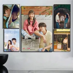 Korean TV Twenty five Twenty One Movie Sticky Posters Vintage Room Home Bar Cafe Decor Room Wall Decor