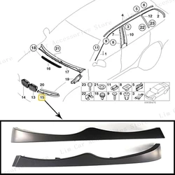 Fit for BMW E46 4-Door 2002-2005 Car Front Lower Headlight Trim Moulding Headlight Inserts 51130030406 51130030407