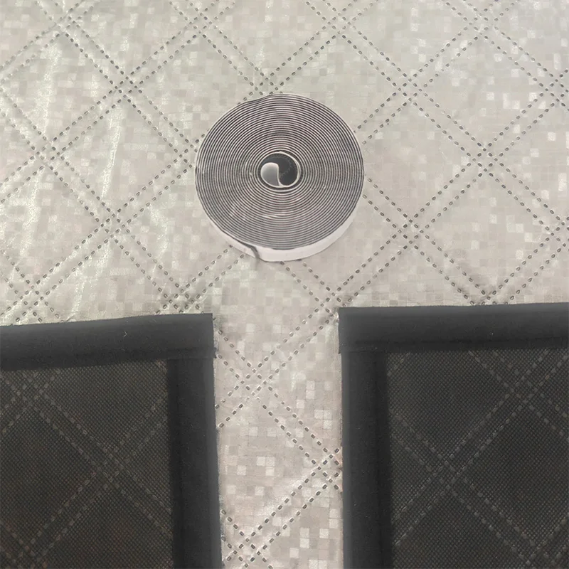 ستائر مبطنة من الجرافين - معزولة، مقاومة للبرد، خياطة ماسية فضية، عازلة للصوت، أثاث منزلي حديث