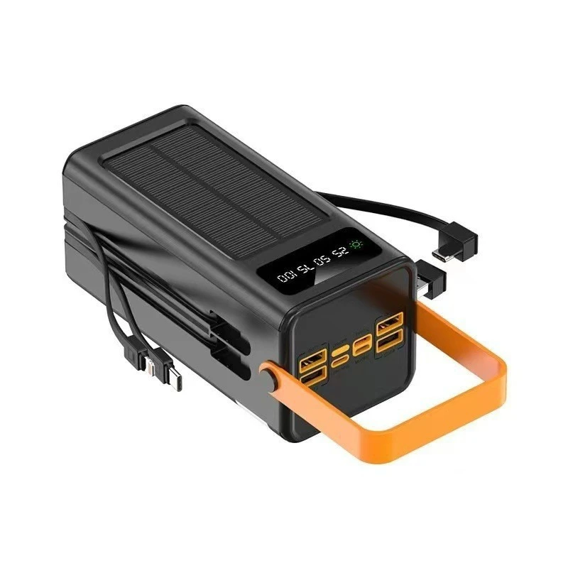 100000mAh 120W Super Fast Charging Solar Power Bank with Large Capacity  Powerful Long Range  Mobile Power Bank - view 5