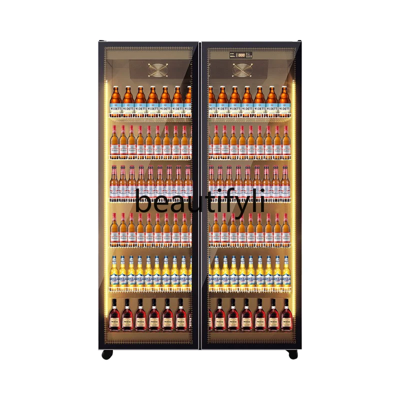 

Beverage Wine Display Cabinet Single Double Door Refrigerated Commercial Freezer Bar Supermarket Three Door Upright Refrigerator
