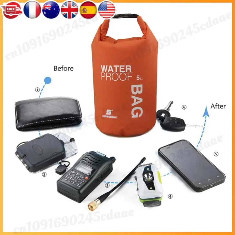 

5L Waterproof Dry Bag Sack Drifting Swimming Clothes Storage Bag Pack Ultralight Floating Boating Kayaking Water Bag Phone Case