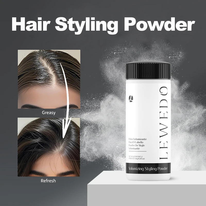 8g Fluffy Hair Styling Powder Mattifying Hair Powder Increased Hair Volume Styling Oil Control Hair Powder  Long-Lasting Styling