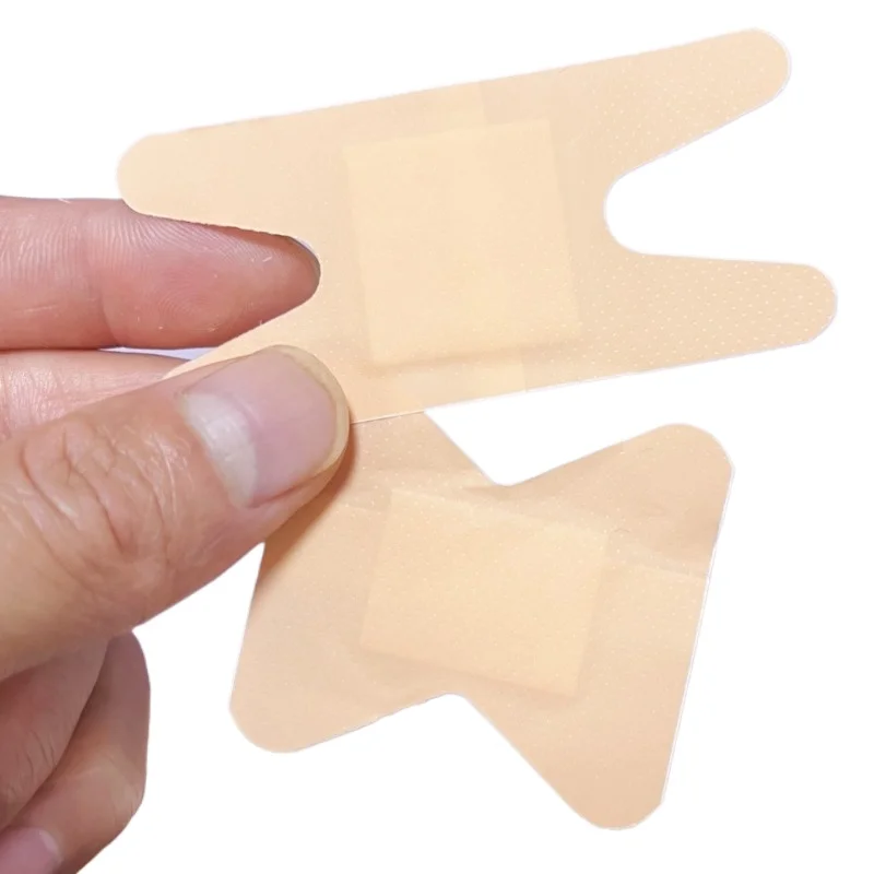 

50 шт./компл., H/бабочка, пластырь для повязки на рану, полоски для первой помощи, лента, дышащие клейкие повязки, наклейки на пятку