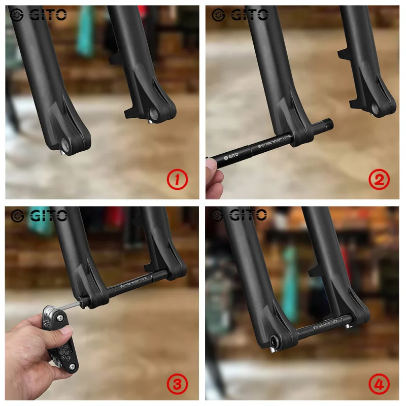 Thru Axle for Kinesis Kanuto Bike - 12x142mm/148mm Threaded Axle with 1.75mm Pitch