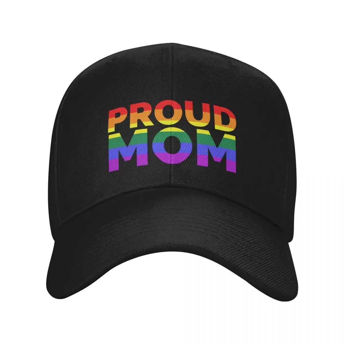 

Бейсбольная кепка Proud Mom Rainbow Pride ЛГБТ-флага, цветная бейсболка, шляпа-дерби, мужская походная шапка, женская пляжная аутлет на день рождения, мужская