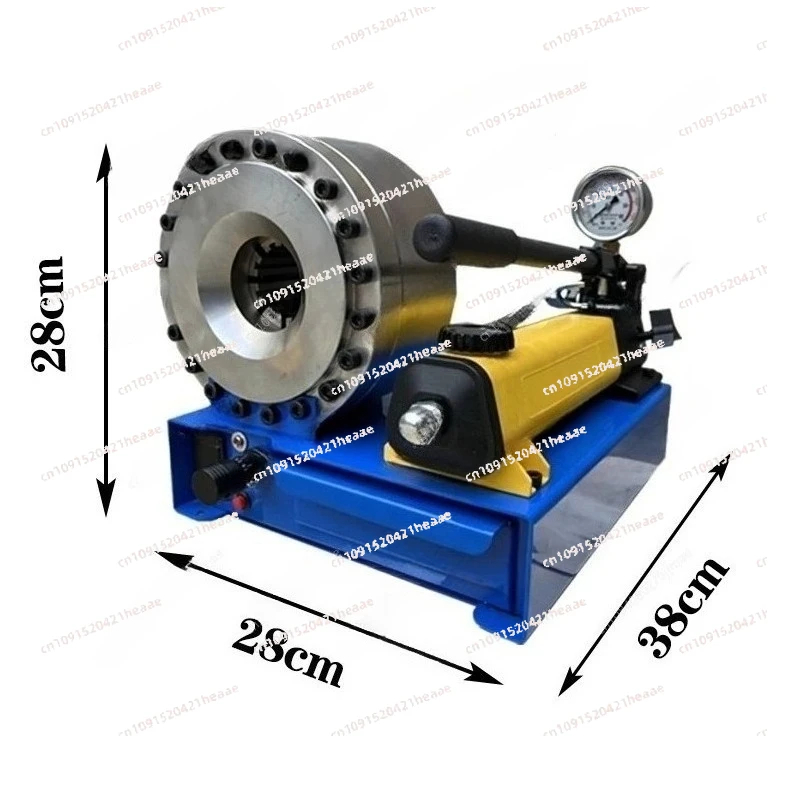 Suitable for Hoses Fittings Pressing Machine Pipe End Forming Machine，Portable Manual Hydraulic Hose Crimping Tool Hydraulic ，