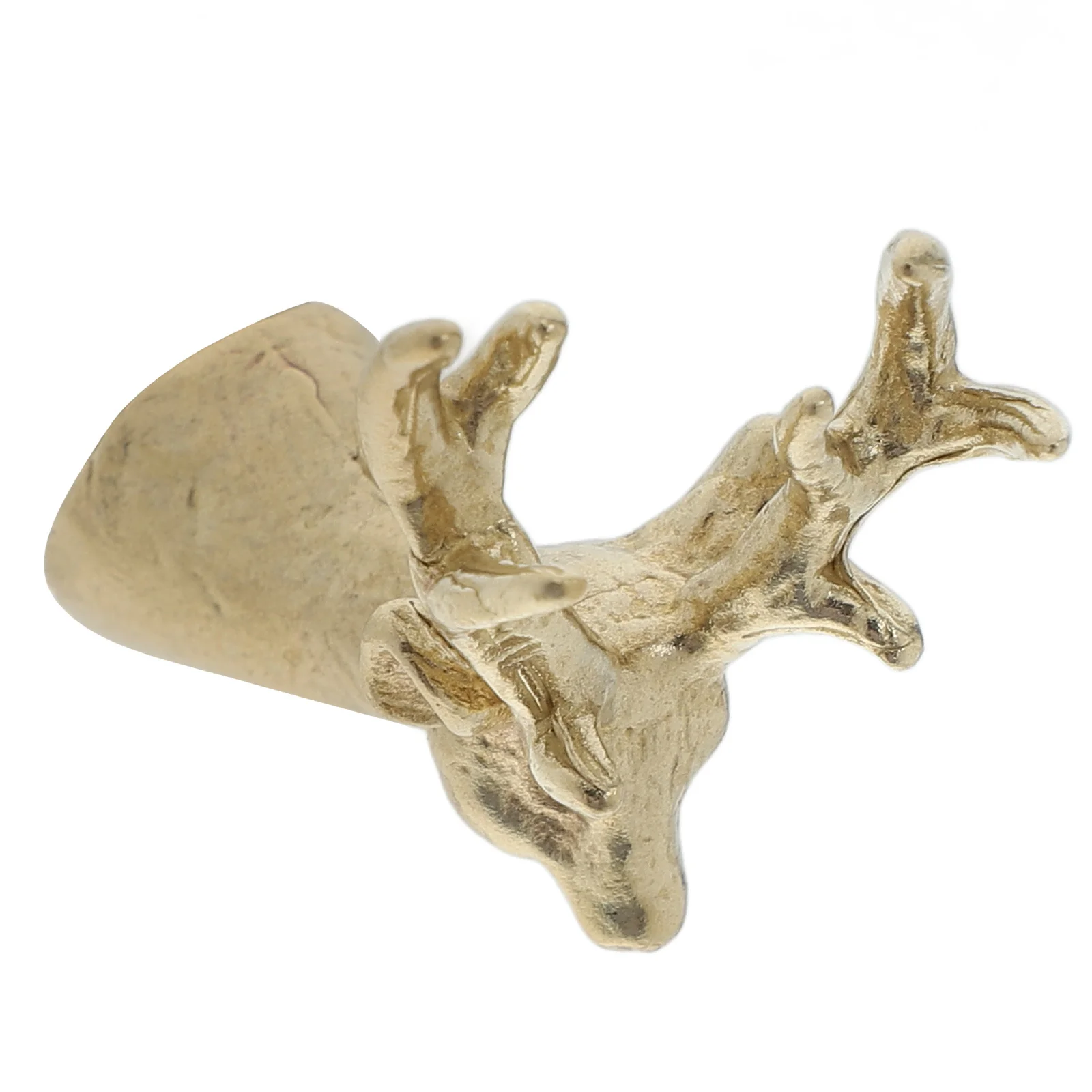 

Rustic Deer Head Drawer Handles Cabinet Door Knobs Stylish Design Dresser Pulls Versatile Use Home Decor Hardware