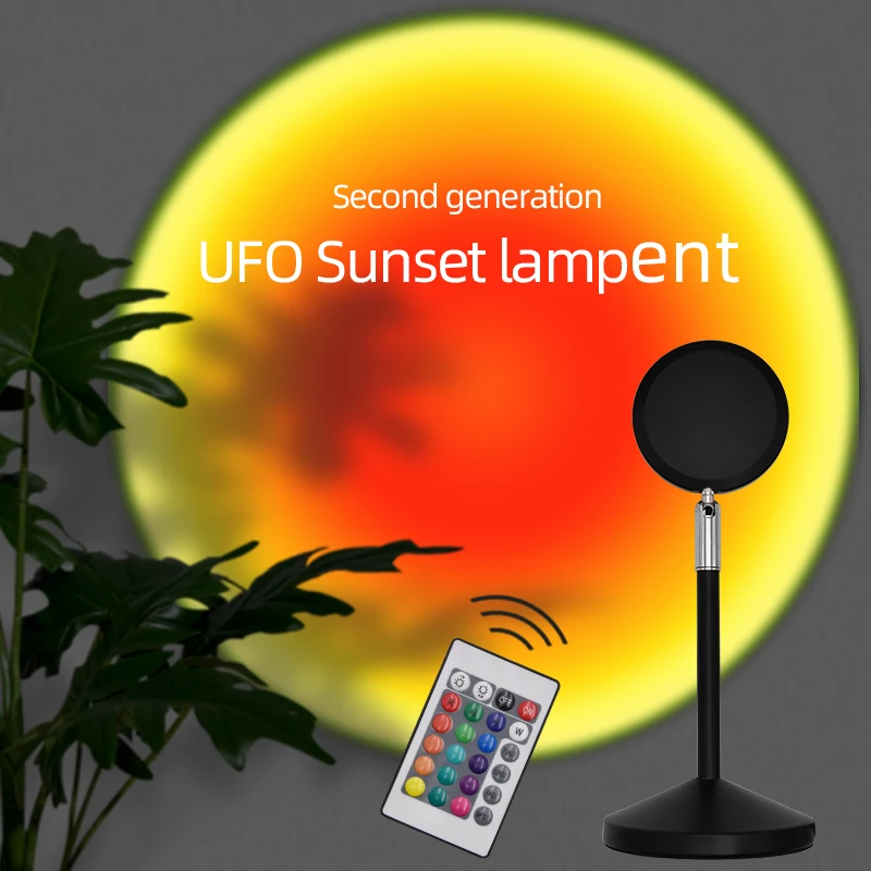 Remote Control Colorful Internet Celebrity Live Sunset Light Photography Sunset Light Supplement Light RGB Sunset Light