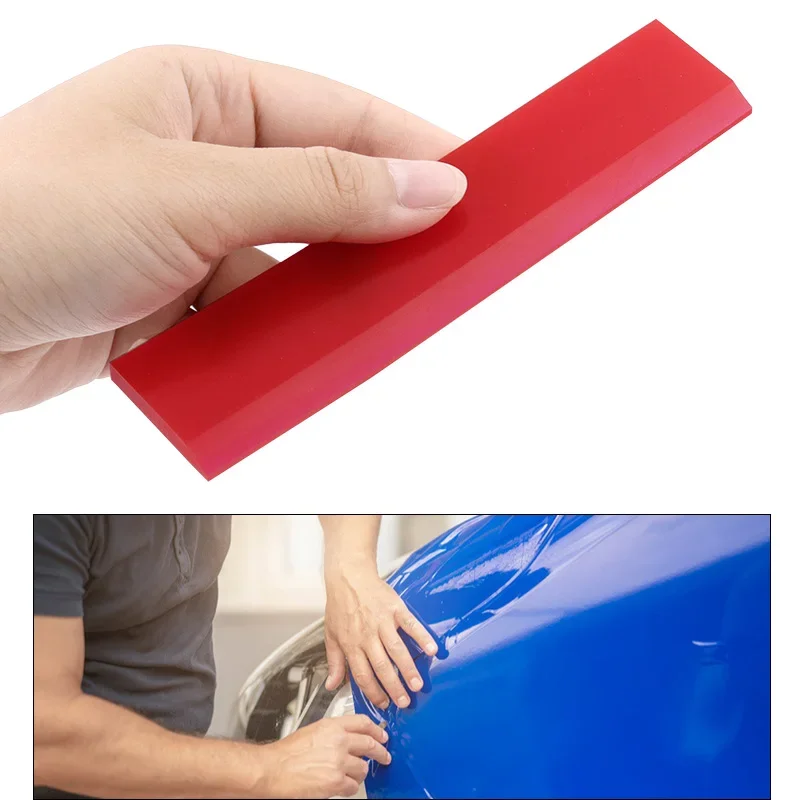 Rubber Scraper Window Squeegee Blade Glass Cleaner Vinyl Tint Tools Sticker Remover Car Cleaning Accessories