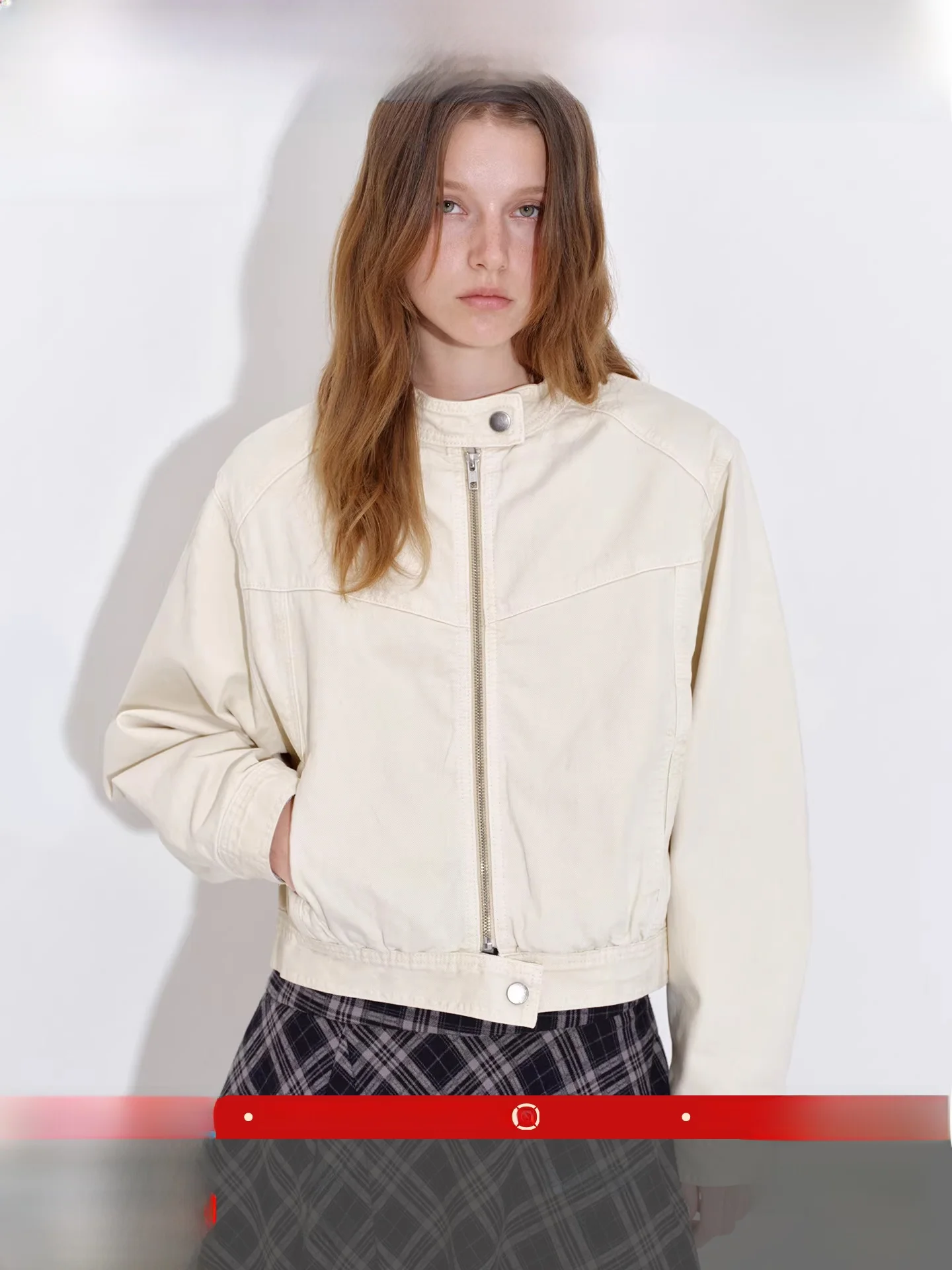 

Fano Casual Loose Fit ort Jaet Women's Vintage Waed Motorcycle Inspired Outerwear Spring 2026 Faion Ladies' Coat