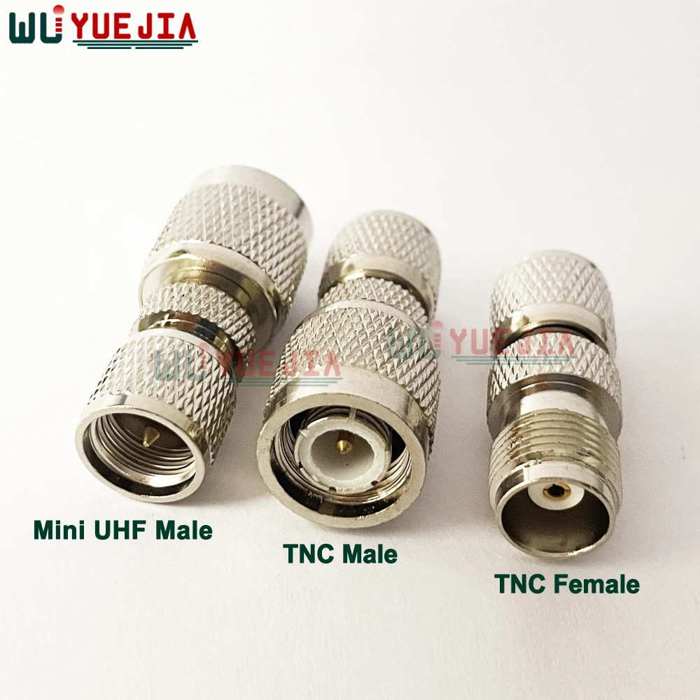 

1Pcs L12 TNC Male Plug to 8.3 Mini-UHF Male Adapter TNC Female Jack to PL-259 MiniUHF Male RF Coax Connector 50 ohm High Quality