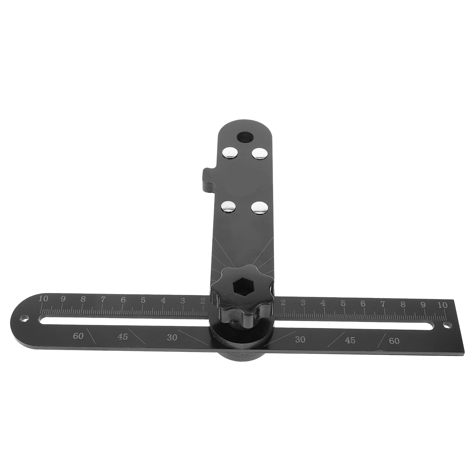 

Woodworking Adjustable Angle Ruler 360 Degree Multi Angle Measuring Ruler Marking Protractor Tool High Precision