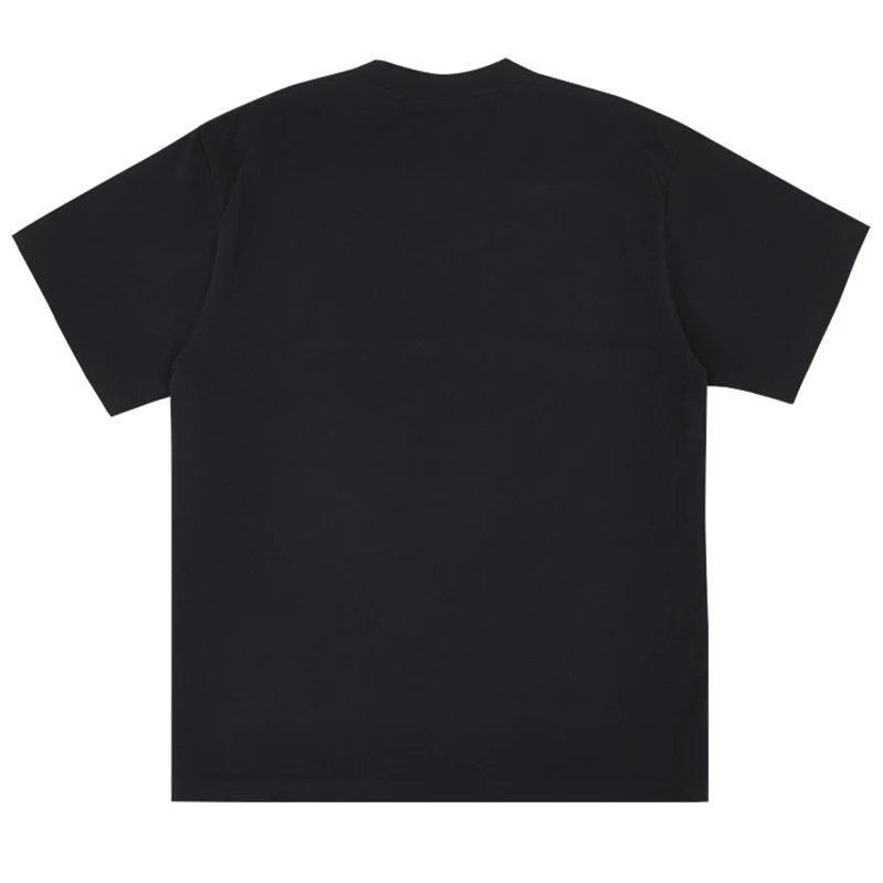 Solid Color Loose Drop Shoulder Solid Color Cotton T-shirt Youth Design Multiple Color Short