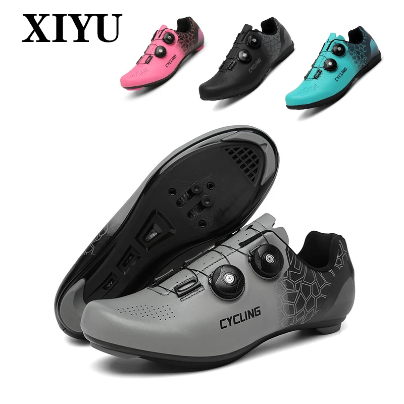 

XIYU/мужская и женская обувь для шоссейного велосипеда, новая самоблокирующаяся быстросохнущая велосипедная гоночная обувь, обувь для горного велосипеда с шинами