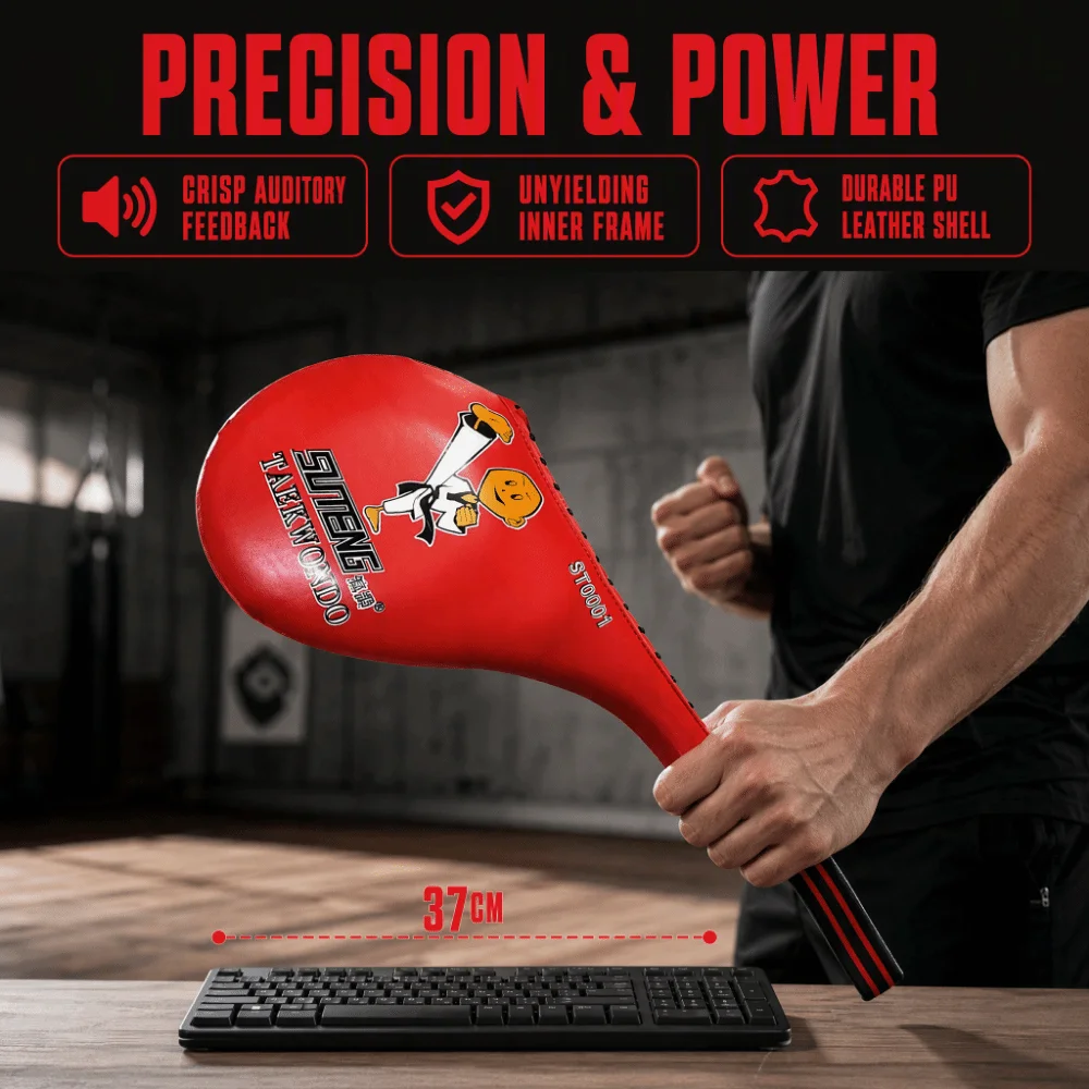 Lightweight Design Training Punching Pad Durable Construction Handheld Shape Boxing Training Equipment Punching Training Target