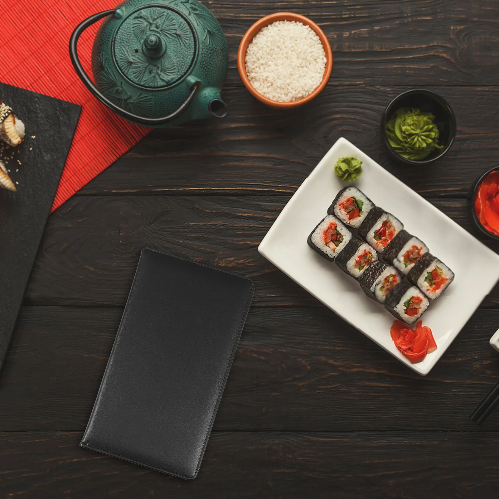 

Держатель для купюр, папка для меню из искусственной кожи для ресторана, бара, кафе, органайзер для списка вина, защита для напитков, меню, кухонные принадлежности для бара